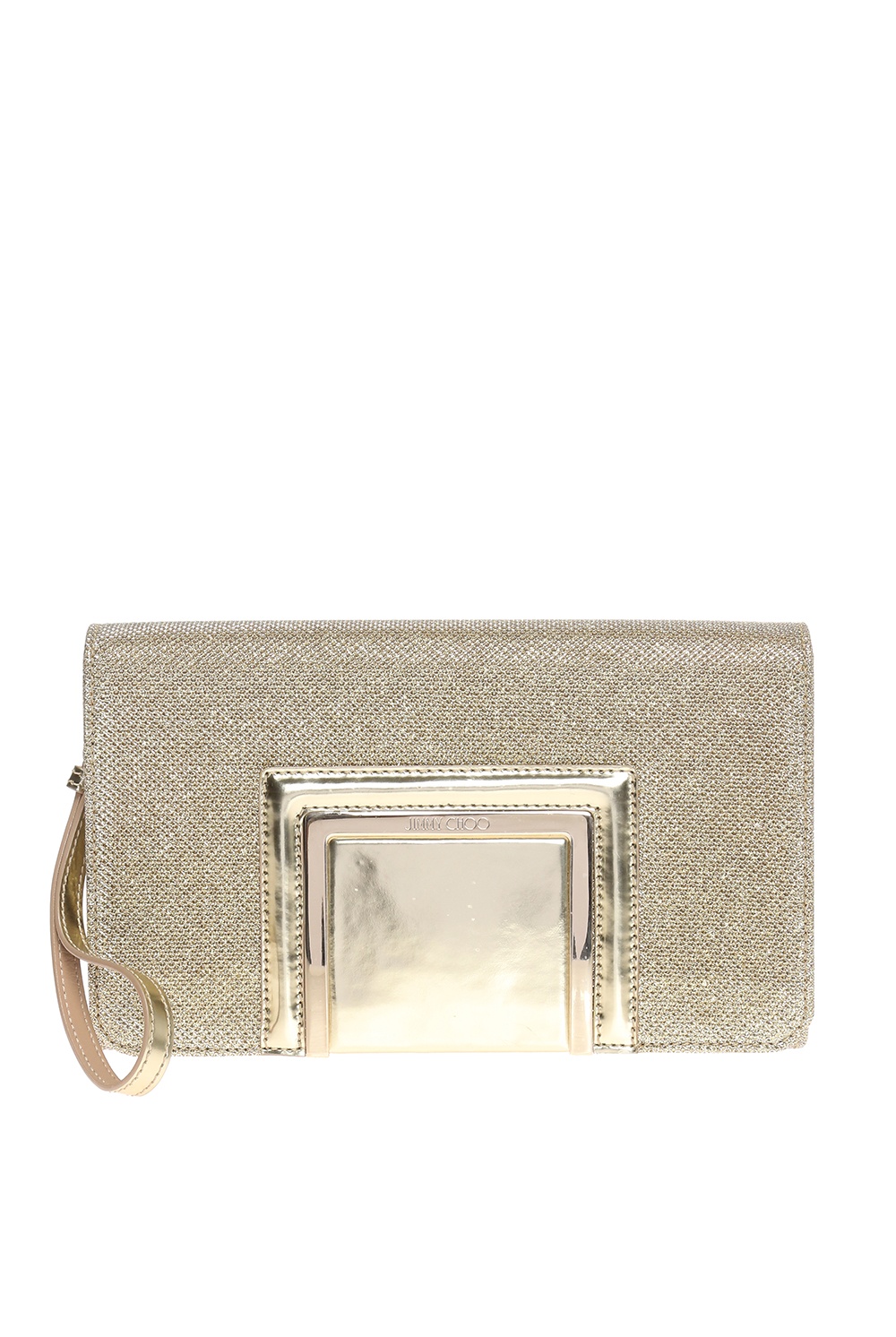 Gold 'Alara' Clutch Jimmy Choo - Vitkac Norway